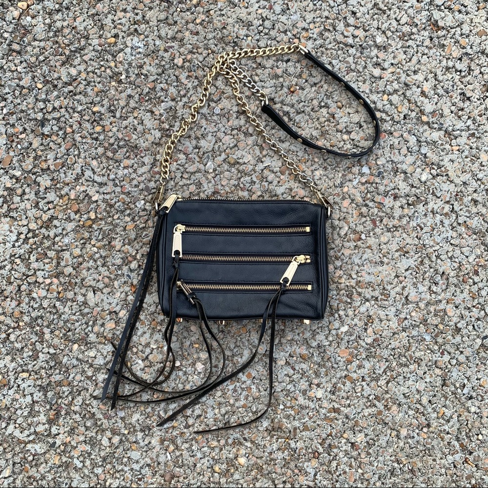 Rebecca Minkoff 5 Zip Crossbody Bag